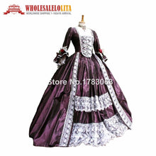 将图片加载到图库查看器，Top Sale Renaissance Wench Gothic Princess Dress Ball Gown Vampire Theatre Halloween Costume
