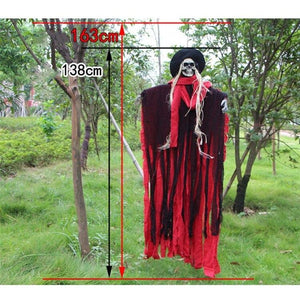 2M Big Devil Horror Halloween Hanging Ghosts Skull Skeleton Halloween Decorations Haunted House Bar Club Halloween Scary Ghosts