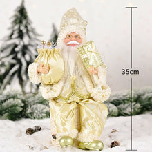 将图片加载到图库查看器，Santa Claus Doll Large 30*20cm 2020 Christmas Tree Ornament New Year Home Decoration Natal Kids Gift Merry Christmas Decorations
