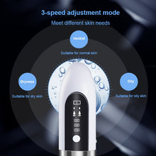 将图片加载到图库查看器，Electric Small Bubble Blackhead Remover USB Rechargeable Water Cycle Pore Acne Pimple Removal Vacuum Suction Facial Cleaner Tool
