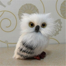 将图片加载到图库查看器，7cm High Cute Snowy Owl Hedwig harry Potters Letter Delivery Doll Cute Toys Harried Birthday Christmas Adults Kids
