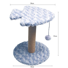 将图片加载到图库查看器，Sisal Cat Toy Climbing Frame Scratching Board Nest Cats Standing Column Funny Wear-resistant Claws Home Pet Furniture Supplies
