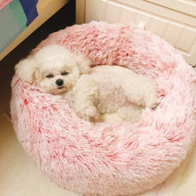 将图片加载到图库查看器，Dog Bed Washable Pet Cat Bed Dog Round Breathable Lounger Sofa Cat Bed For Cat Dogs Super Soft Plush Pads Dogs Mat
