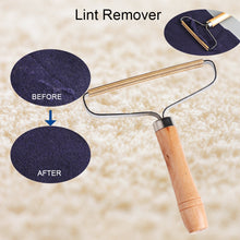 将图片加载到图库查看器，Portable Lint Remover Clothes Fuzz Fabric Shaver Brush Tool Power-Free Fluff Removing Roller for Sweater Woven Coat
