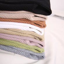 将图片加载到图库查看器，2019 Fall Winter Fashion Slim Sweater Women Turtleneck Ruched Women Sweater High Elastic Solid Sexy Knitted Pullovers 6785 50
