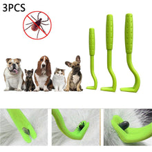 将图片加载到图库查看器，3PCS Pet Flea Remover Tool Scratching Hook Remover Pet Cat Dog Grooming Supplies Tick Picker Flea Removal Tool Pet Comb
