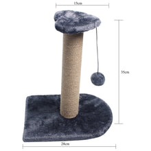 将图片加载到图库查看器，Sisal Cat Toy Climbing Frame Scratching Board Nest Cats Standing Column Funny Wear-resistant Claws Home Pet Furniture Supplies
