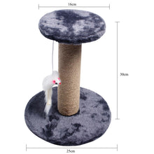 将图片加载到图库查看器，Sisal Cat Toy Climbing Frame Scratching Board Nest Cats Standing Column Funny Wear-resistant Claws Home Pet Furniture Supplies
