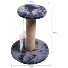 将图片加载到图库查看器，Sisal Cat Toy Climbing Frame Scratching Board Nest Cats Standing Column Funny Wear-resistant Claws Home Pet Furniture Supplies

