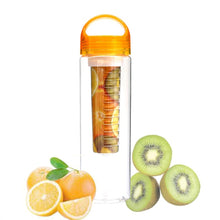 将图片加载到图库查看器，700ml BPA Free Fruit Infuser Water bottle Juice Sports Lemon Bottle hiking Portable Climbing Camp Bottles kitchen accessories
