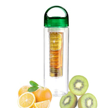 将图片加载到图库查看器，700ml BPA Free Fruit Infuser Water bottle Juice Sports Lemon Bottle hiking Portable Climbing Camp Bottles kitchen accessories
