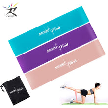 将图片加载到图库查看器，ttt new 14Pcs Resistance Bands Set Yoga Exercise Fitness Band Rubber Loop Tube Bands Gym  Fitness Exercise Pilates Yoga Brick

