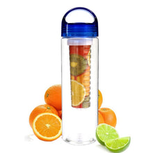 将图片加载到图库查看器，700ml BPA Free Fruit Infuser Water bottle Juice Sports Lemon Bottle hiking Portable Climbing Camp Bottles kitchen accessories
