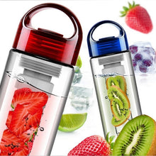 将图片加载到图库查看器，700ml BPA Free Fruit Infuser Water bottle Juice Sports Lemon Bottle hiking Portable Climbing Camp Bottles kitchen accessories
