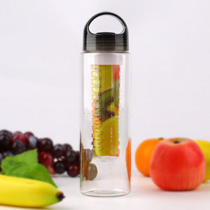 700ml BPA Free Fruit Infuser Water bottle Juice Sports Lemon Bottle hiking Portable Climbing Camp Bottles kitchen accessories