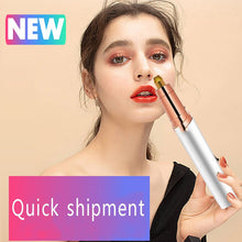 将图片加载到图库查看器，New Design Electric Eyebrow Trimmer Makeup Painless Eye Brow Epilator Mini Shaver Razors Portable Facial Hair Remover for Women
