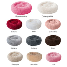 将图片加载到图库查看器，Dog Bed Washable Pet Cat Bed Dog Round Breathable Lounger Sofa Cat Bed For Cat Dogs Super Soft Plush Pads Dogs Mat
