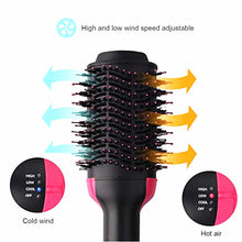 将图片加载到图库查看器，One Step Hair Dryers And Volumizer Blower Professional 2-in-1 Hair Dryers Hot Brush Blow Drier Hairbrush Styling Tools Styler
