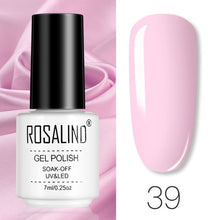 将图片加载到图库查看器，ROSALIND Gel Polish Set Manicure for Nails Semi Permanent Vernis top coat UV LED Gel Varnish Soak Off Nail Art Gel Nail Polish

