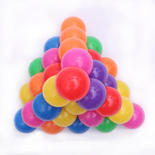 将图片加载到图库查看器，415 100pcs 5.5cm Fun Soft Plastic Ocean Ball Swim Pit Toys Baby Kids Toys Colorful
