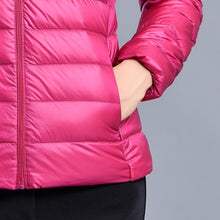 将图片加载到图库查看器，NewBang Plue Size 6xl 7XL Duck Down Jacket Women Ultra Light Down Jacket Feather Jacket Plus Women&#39;s Overcoat Windbreaker Coats
