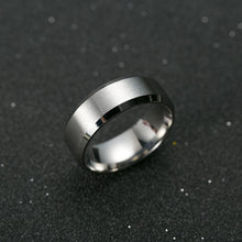将图片加载到图库查看器，Ring Men Titanium Black
