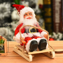 将图片加载到图库查看器，Santa Claus Doll Large 30*20cm 2020 Christmas Tree Ornament New Year Home Decoration Natal Kids Gift Merry Christmas Decorations
