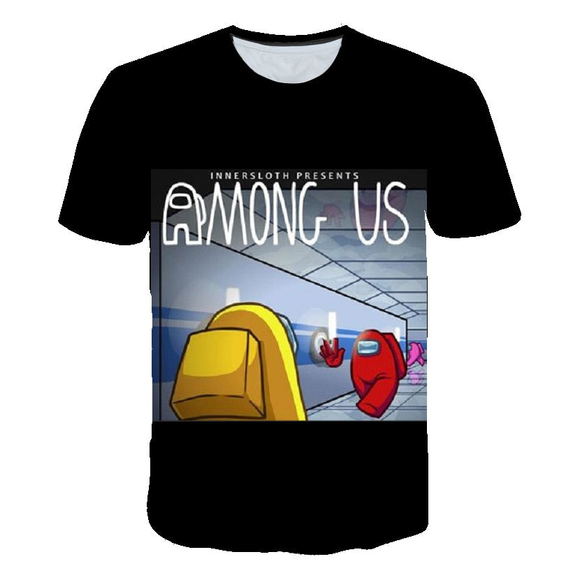 Game Among Us t-shirt for boy, Crewmate Impostor t-shirt, funny tees, boys t-shirt, mang t-shirt