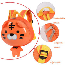 将图片加载到图库查看器，Sarah Animal Kids Baby Backpack Cotton School Bag Kids Outdoor Travel Pack Student Kindergarten backpack
