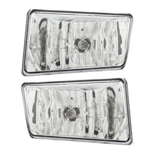 将图片加载到图库查看器，Clear Bumper Fog Light Lamps Pair for 07-13 Chevy Silverado 1500 2500 HD Tahoe
