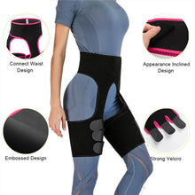 将图片加载到图库查看器，New Hip Enhancer Leg Shaper Slimming Corsets Flat Stomach Shaping Waist Trainer Butt Lifter Body Shapewear Slim Sweat Belt
