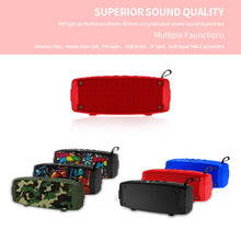 将图片加载到图库查看器，sarah New Portable Bluetooth Speaker Wireless Mini Column For Phone Computer Outdoor Loudspeaker Stereo Music Surround Bass Speaker
