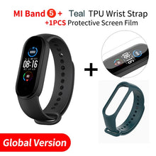将图片加载到图库查看器，In Stock Xiaomi Mi Band 5 Smart Bracelet 1.1&quot; AMOLED Colorful Screen Heart Rate Fitness Tracker Bluetooth 5.0 Waterproof Miband5
