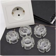 将图片加载到图库查看器，Safety Products European 2-hole Power Supply Anti-shock Protective Cover
