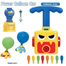 将图片加载到图库查看器，NEW Power Balloon Launch Tower Toy Puzzle Fun Education Inertia Air Power Balloon Car  Science Experimen Toy for Children Gift
