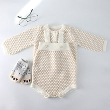将图片加载到图库查看器，Sarah test 2020 Spring Autumn Baby Girl Outfits Clothes Set Newborn Baby Clothes Pure Color Knit Coat + Rompers Suit Infant Girls Clothing
