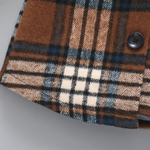 将图片加载到图库查看器，Newborn Infant Baby Girls Plaid  Skirt Thick Warm Overskirt Outfits Clothes Fashion O-neck Newborn Baby Girl Winter 2019
