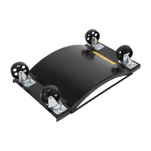 将图片加载到图库查看器，2-Piece 3.5&quot; Auto Car Wheels Dolly Set Black
