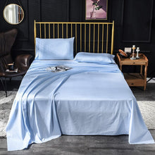 将图片加载到图库查看器，600TC Egyptian Cotton Luxury Solid Color Bed Sheet Bedsheet Flat Sheet Linens Bedding Sheets Pillowcase Soft Warm Home Textile#s
