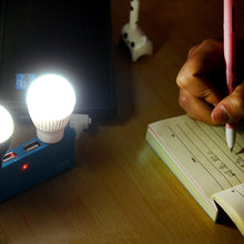 将图片加载到图库查看器，Sarah wong Mini USB LED Light Portable Ultra Bright 5V Book Light Reading Lamp Laptop PC Computer LED Bulb Home Office Random Color
