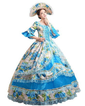 将图片加载到图库查看器，Top Sale Renaissance Wench Gothic Princess Dress Ball Gown Vampire Theatre Halloween Costume
