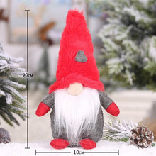 将图片加载到图库查看器，Santa Claus Doll Large 30*20cm 2020 Christmas Tree Ornament New Year Home Decoration Natal Kids Gift Merry Christmas Decorations
