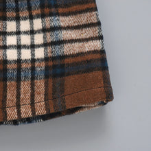 将图片加载到图库查看器，Newborn Infant Baby Girls Plaid  Skirt Thick Warm Overskirt Outfits Clothes Fashion O-neck Newborn Baby Girl Winter 2019
