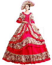 将图片加载到图库查看器，Top Sale Renaissance Wench Gothic Princess Dress Ball Gown Vampire Theatre Halloween Costume
