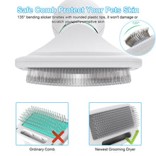 将图片加载到图库查看器，2-In-1 Portable Dog Dryer Dog Hair Dryer And Comb Brush Pet Grooming Cat Hair Comb Dog Fur Blower Low Noise
