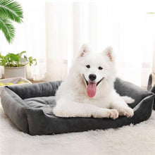 将图片加载到图库查看器，Sarah 38&quot; Wadding Bed Pad Mat Cushion for Dog Cat Pet Gray
