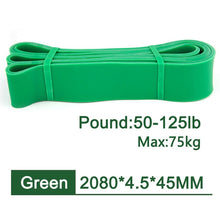 将图片加载到图库查看器，Anti Slip Resistance Bands Home Fitness Loop Pilates Hip Circle Booty Elastic Training Rubber Cotton Workout Yoga Belt Exercise
