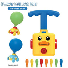 将图片加载到图库查看器，NEW Power Balloon Launch Tower Toy Puzzle Fun Education Inertia Air Power Balloon Car  Science Experimen Toy for Children Gift
