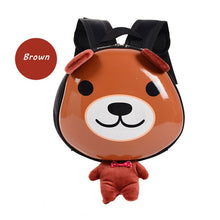 将图片加载到图库查看器，Sarah Animal Kids Baby Backpack Cotton School Bag Kids Outdoor Travel Pack Student Kindergarten backpack
