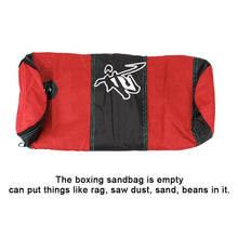 将图片加载到图库查看器，Empty Boxing Sandbag Home Fitness Hook Hanging Kick Punching Bag Boxing Training Fight Karate Punch Muay Thai Sand Bag
